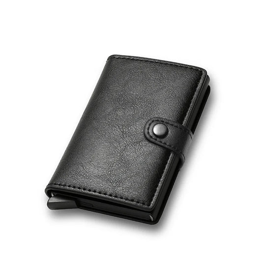 Nano Plus Pop Up Credit Card Holder Wallet - Black