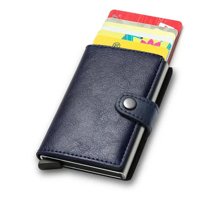 Nano Plus Pop Up Credit Card Holder Wallet - Blue