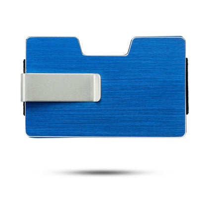 Ultra Alloy RFID Aluminum Credit Card Holder Wallet - Blue