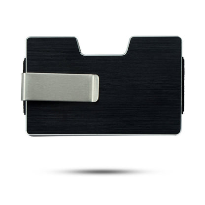 Ultra Alloy RFID Aluminum Credit Card Holder Wallet - Black