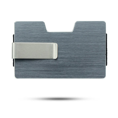 Ultra Alloy RFID Aluminum Credit Card Holder Wallet - Grey