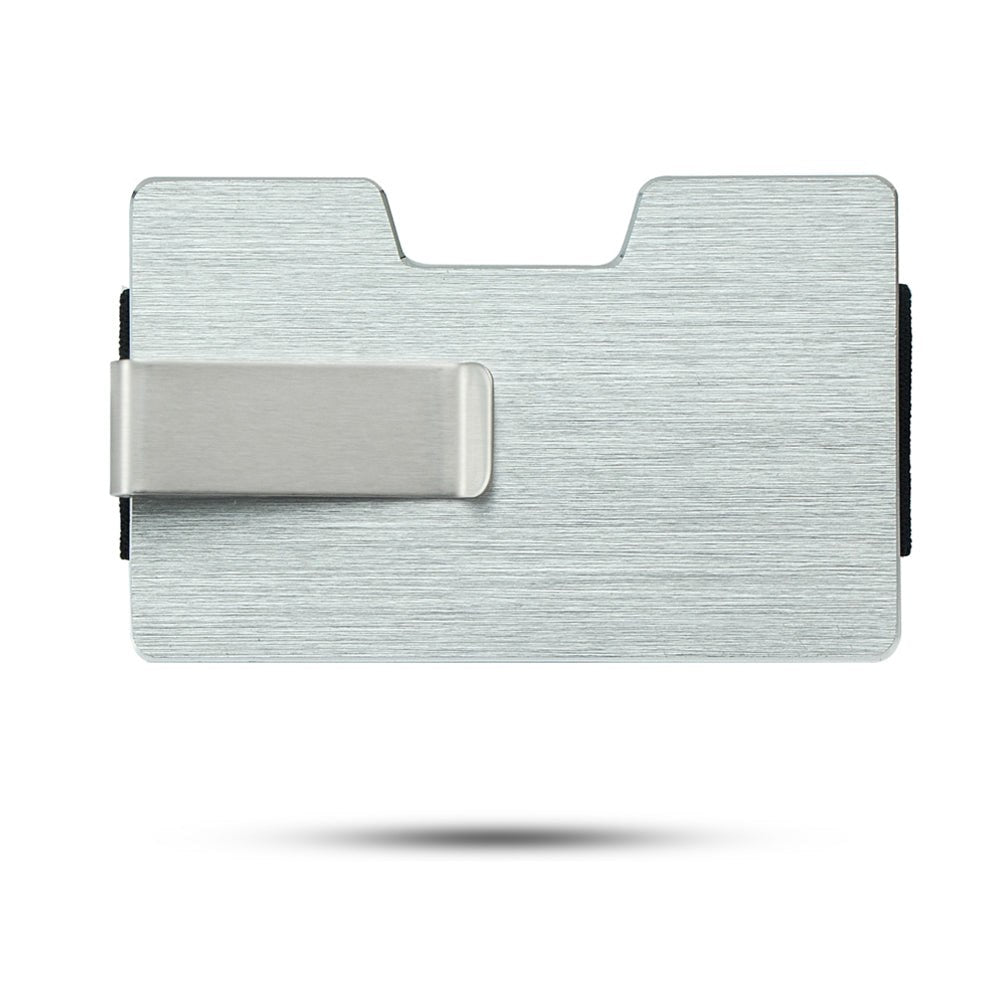 Ultra Alloy RFID Aluminum Credit Card Holder Wallet - Silver